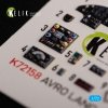 KELIK K72158 AVRO LANCASTER B.III - interior 3D decals for Airfix kit 1/72